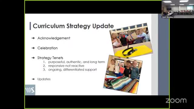 Wallingford‑Swarthmore updates multi‑year curriculum plan; board presses for disaggregated pilot data