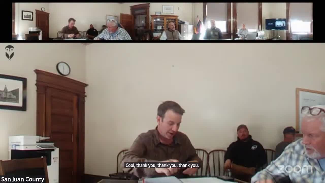 San Juan fire authority seeks county support to stand up wildland module, asks for itemized budget