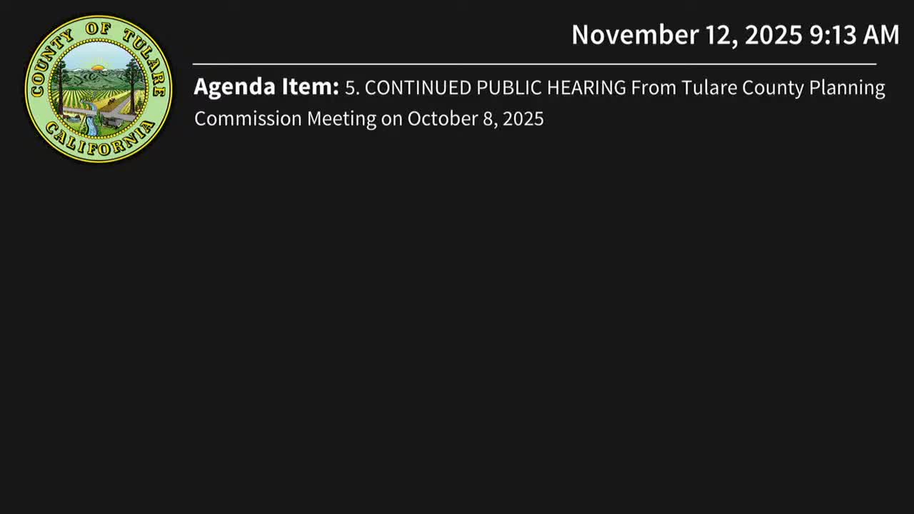Planning commission continues travel‑center hearing to Dec. 10 after neighbor concerns about noise and buffering