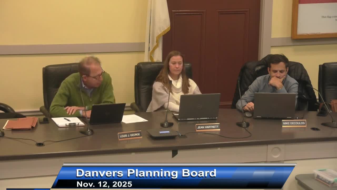 Danvers planning board approves ANR to split 19 Valley Road; two parcels listed nonbuildable