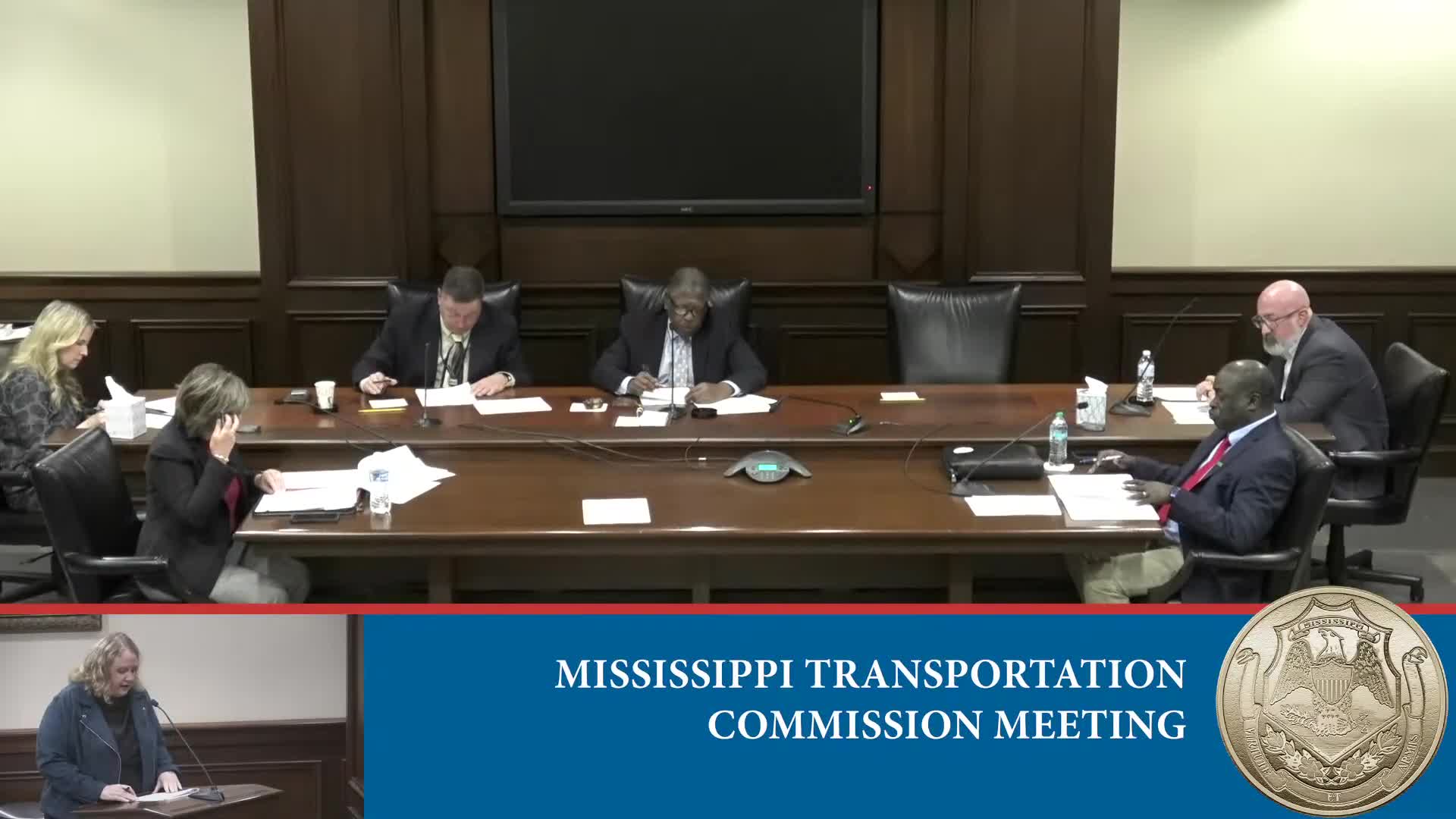 Commission ratifies supplemental agreements, awards bids and grants moving authority for carrier certificate