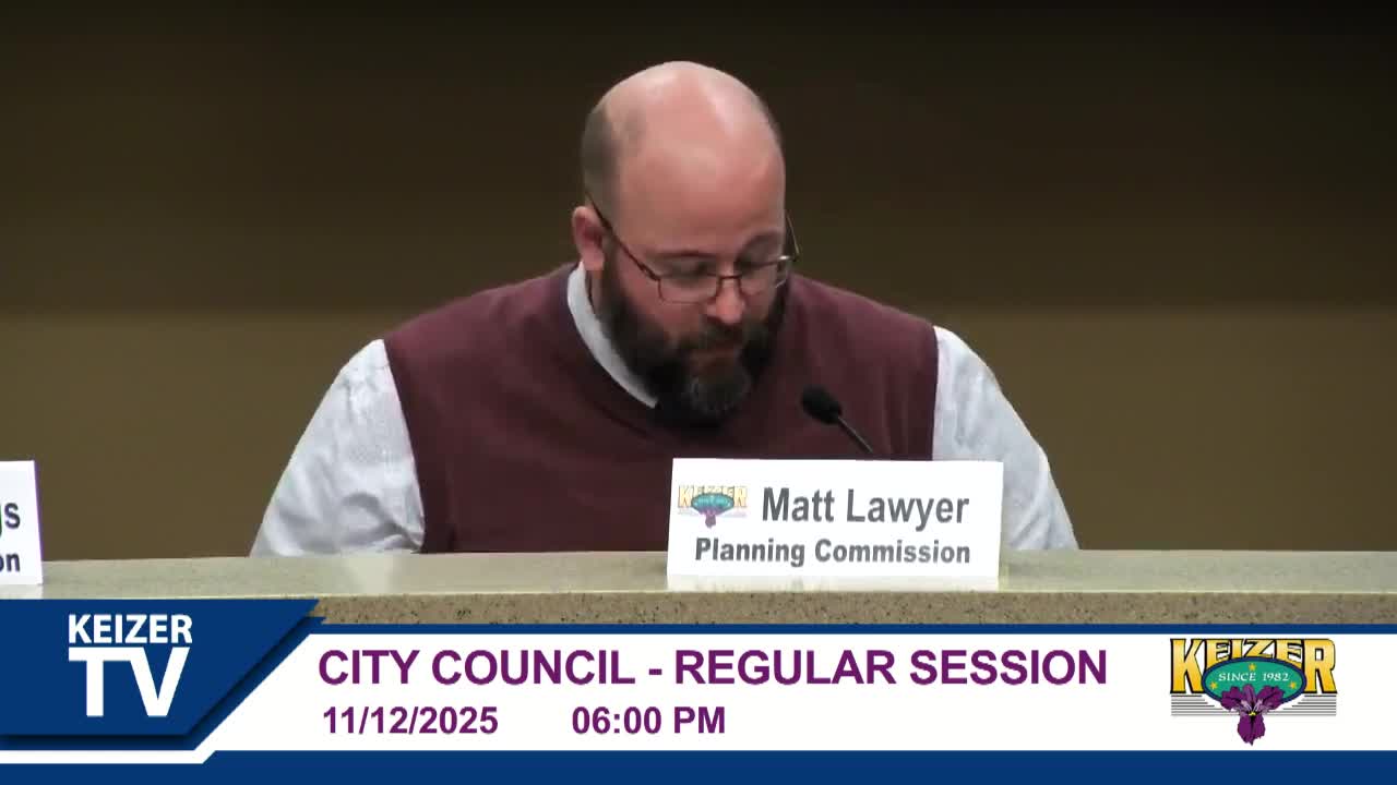 Keizer planning commission swears in returning and new members, welcomes youth liaison