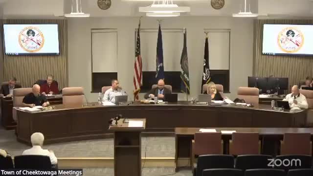 Cheektowaga board approves new hotel‑occupancy tax, several procurement and land‑use measures; tables battery storage project