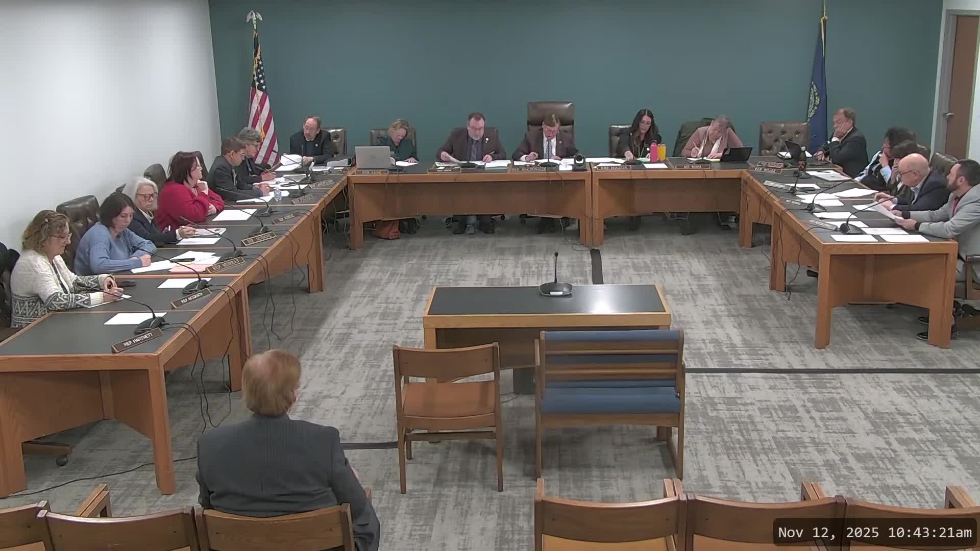 Committee adopts amendment changing gestational-age reporting language; debate centers on privacy and clinical practice