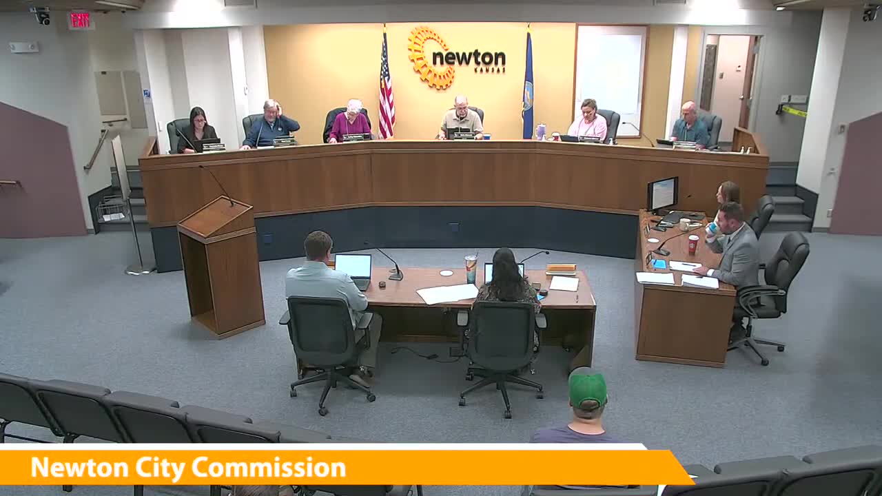 Newton commission discusses temporary suspension of residential water shutoffs after SNAP disruption; no suspension enacted
