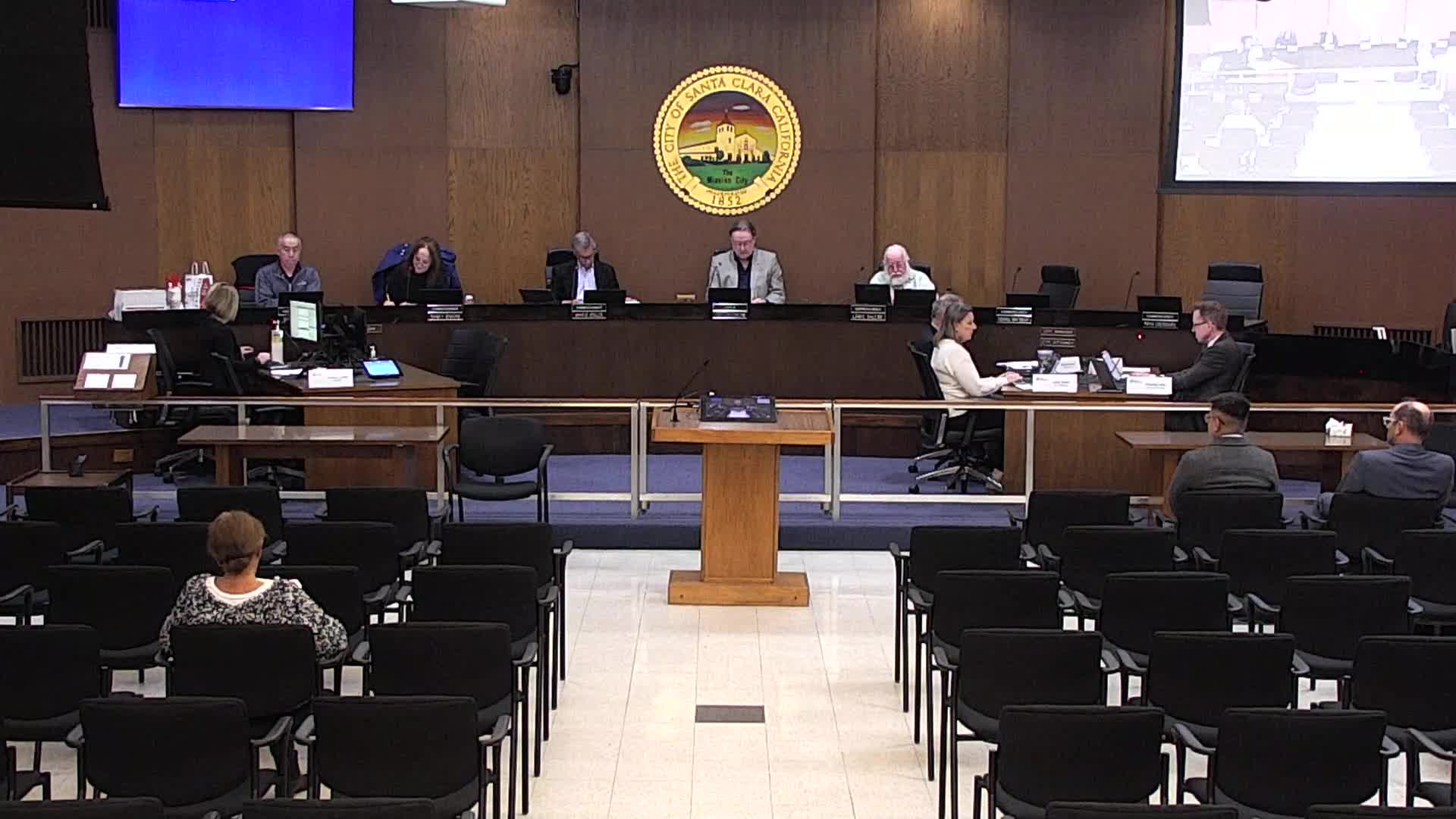 Santa Clara Planning Commission recommends open-space element update, finds EIR addendum complies with CEQA