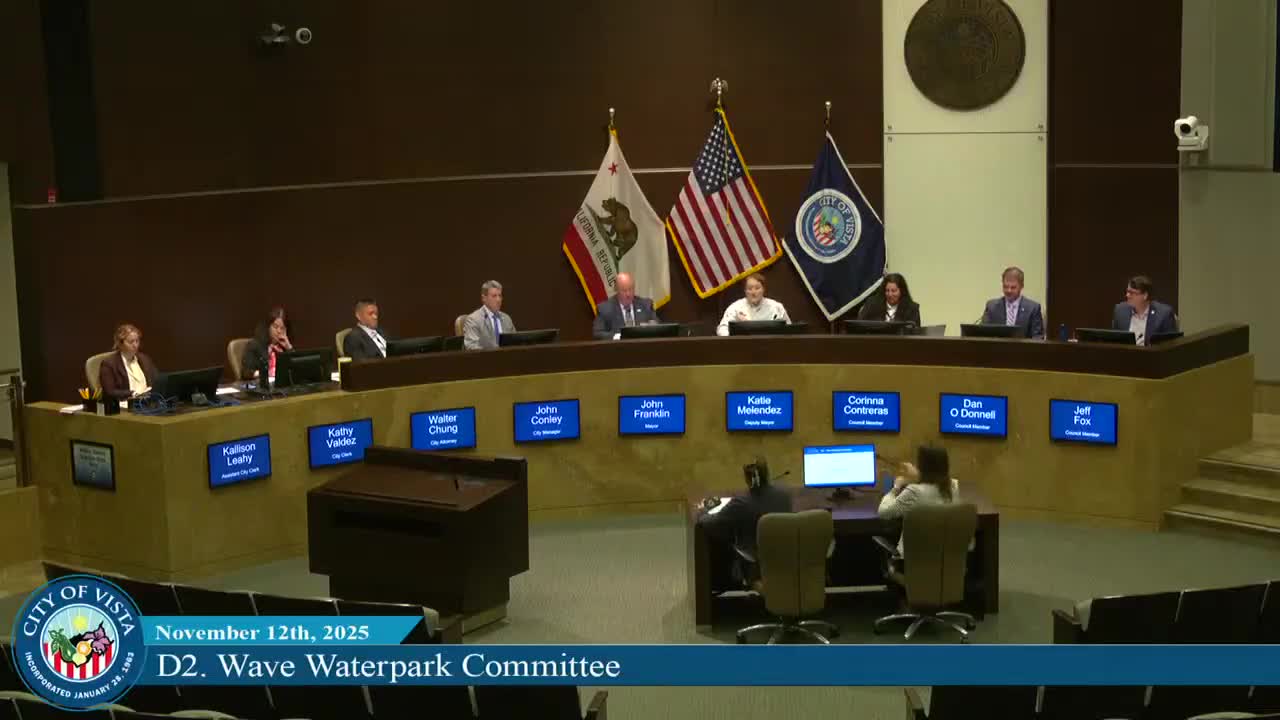 Vista council approves $9.7M year-end allocations, creates law-enforcement and public-works reserves