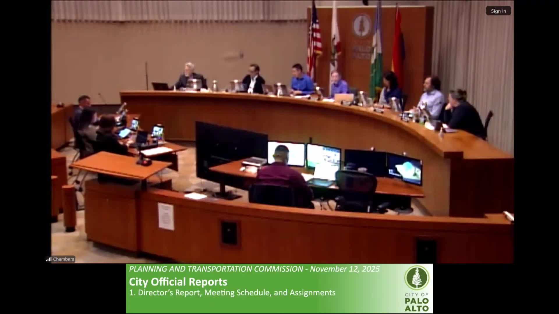 Planning commission forwards 2025 comprehensive‑plan and housing‑element progress reports to council after 7–0 vote