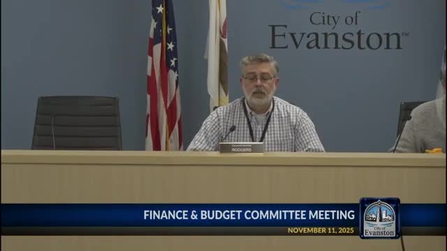 Evanston Finance Committee moves meetings to first Wednesday at 5 p.m.