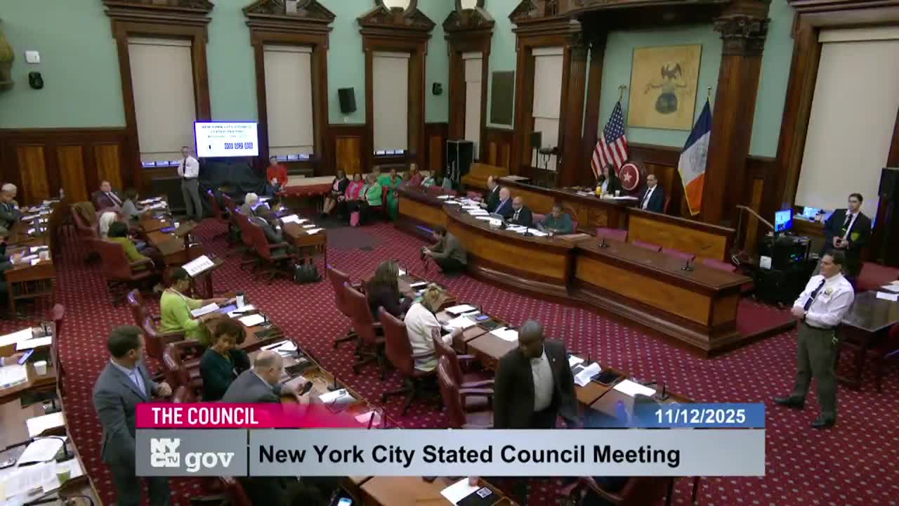 Council approves on‑street containerization bill after floor debate over fees and equity