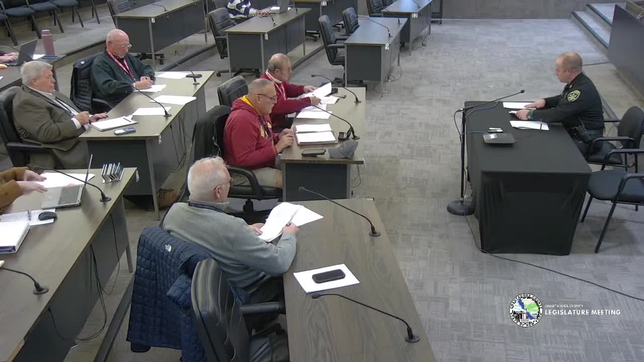 Chautauqua County committee OKs $1.515 million NG9‑1‑1 grant for sheriff’s 911 upgrades