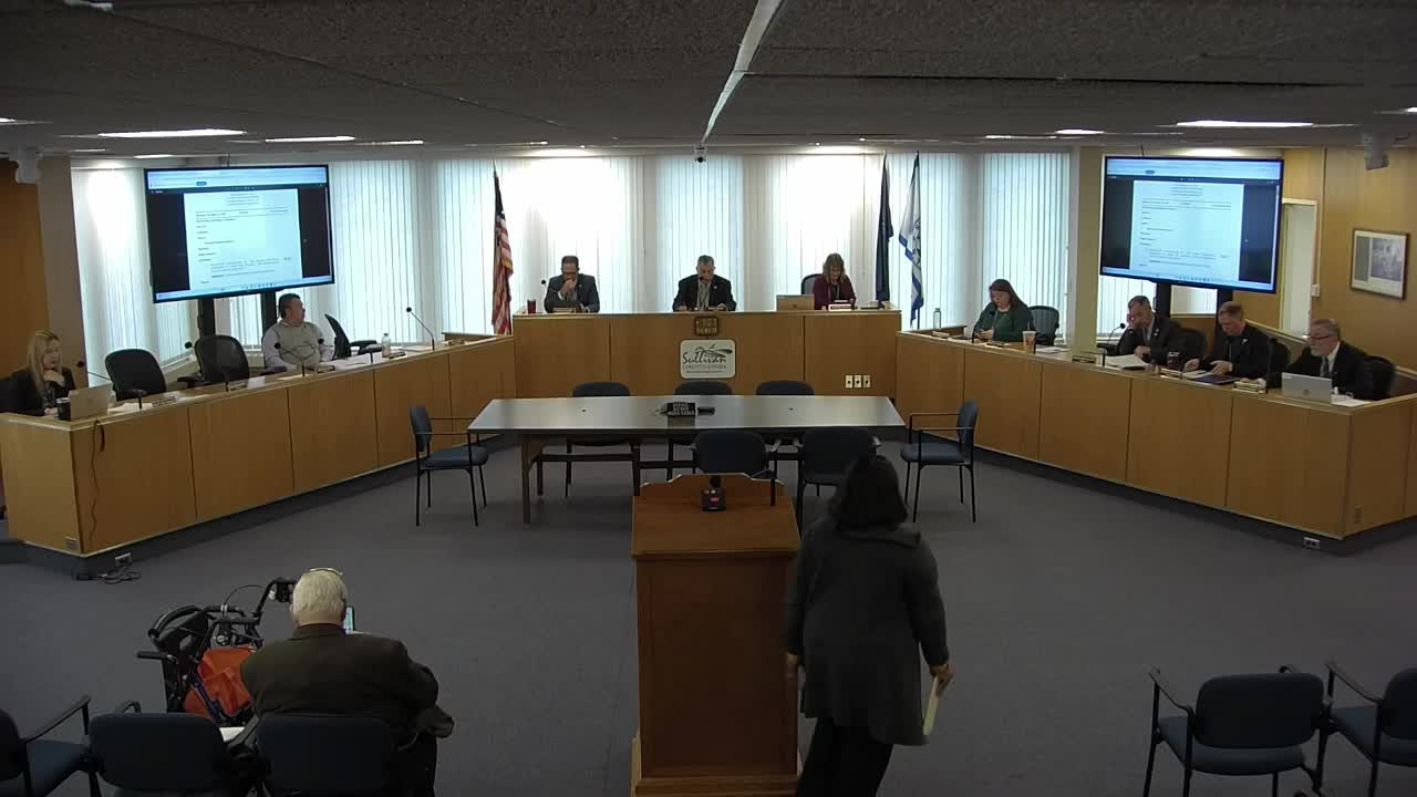 Public commenter warns Sullivan County that proposed cuts to ACC supervisory and trainee posts will harm residents