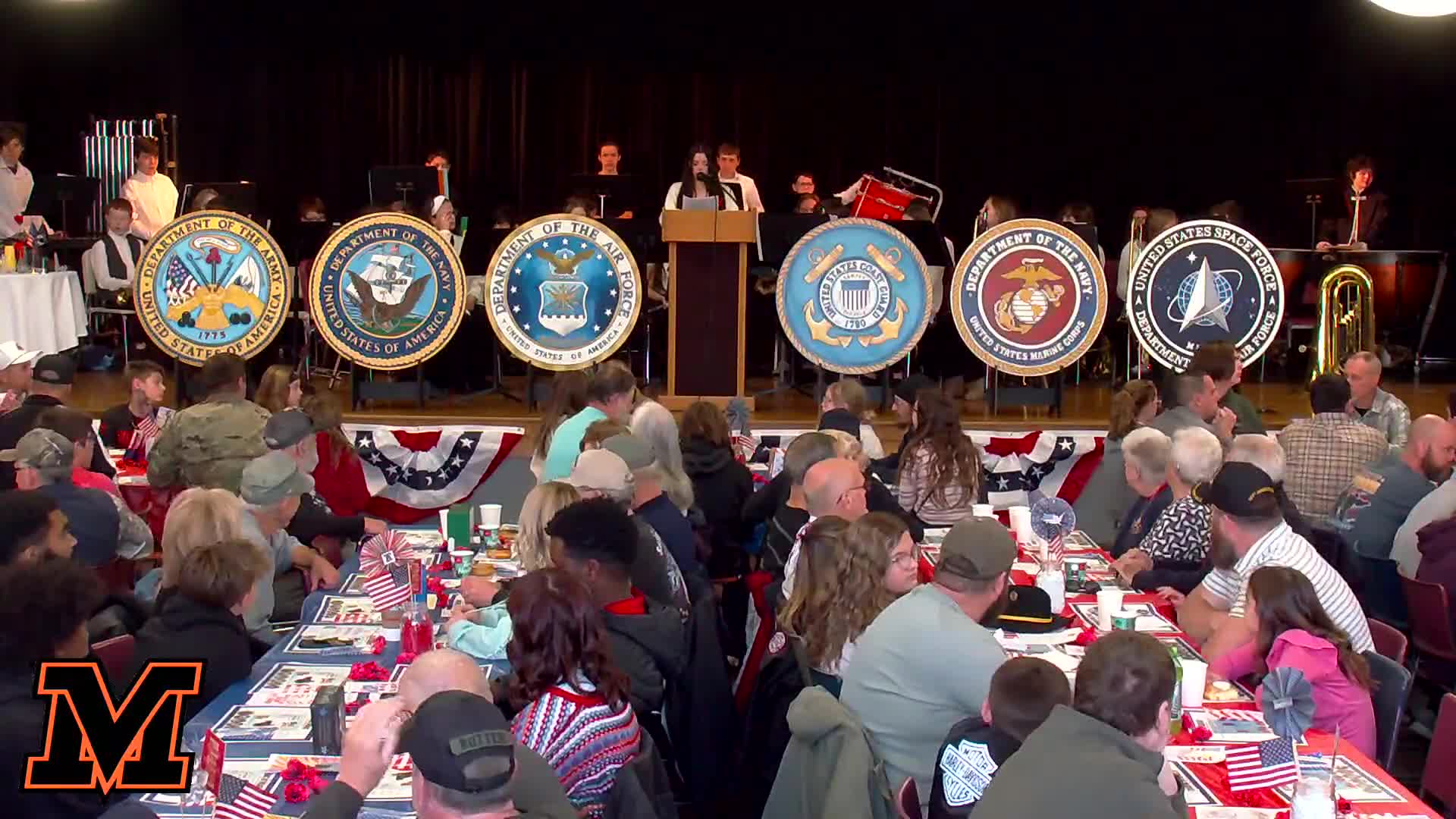 Ineligible for civic coverage: Mount Vernon Middle School Veterans Day breakfast