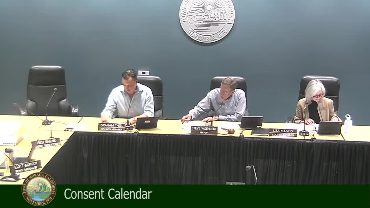 Moraga council approves appointment-policy modification and hears updates on affordable housing and public-works retirement