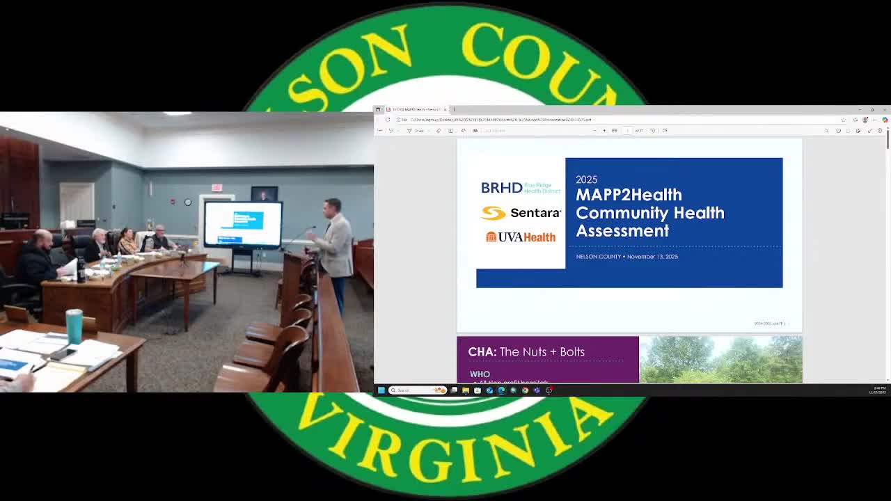 Health district identifies transportation, food access and mental health as top priorities for Nelson County