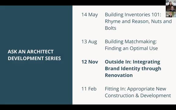 Utah Main Street webinar: How to weave brand identity into historic building renovations