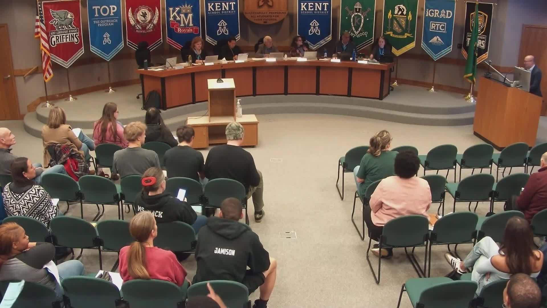 Kent School District reports mixed progress on strategic-plan targets; introduces Panorama staff survey