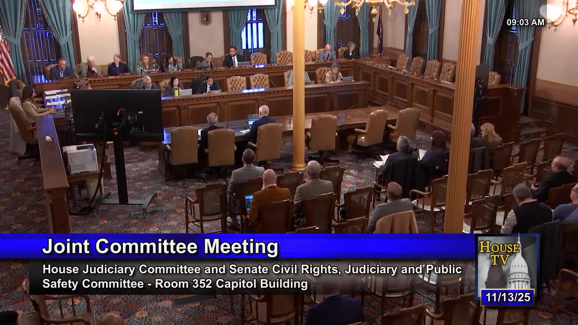 Committee approves minutes, excuses absent member