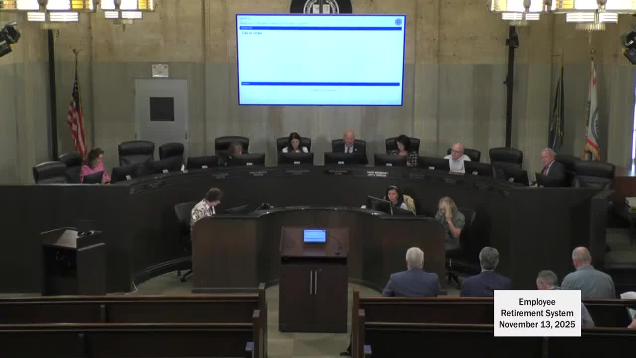 OKC ERS board approves consent docket, routine benefit payments and honors retiring staffer