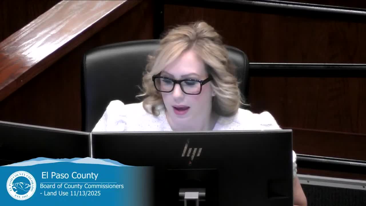 El Paso County commissioners excuse Nelson, approve consent calendar and move into executive session