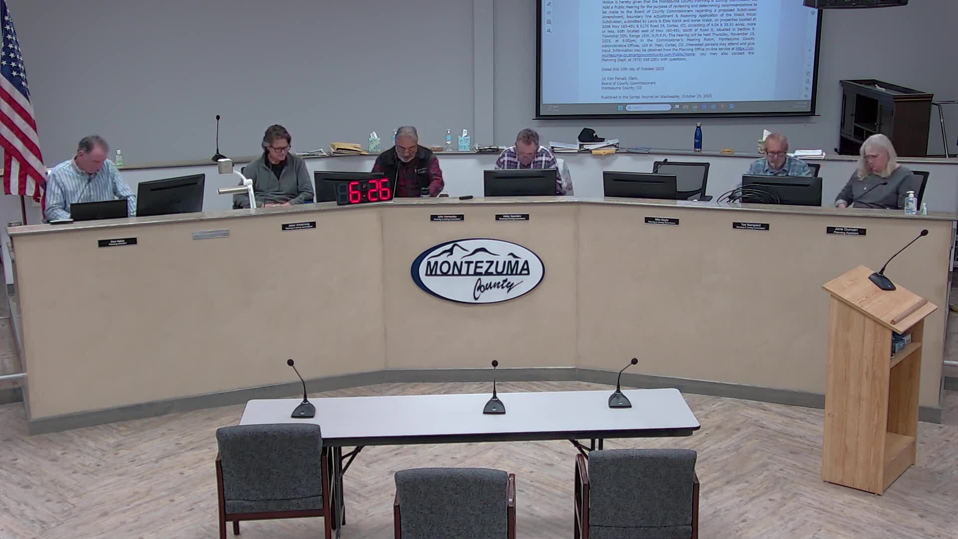 Commission recommends Wallach boundary adjustment, finds no traffic impacts