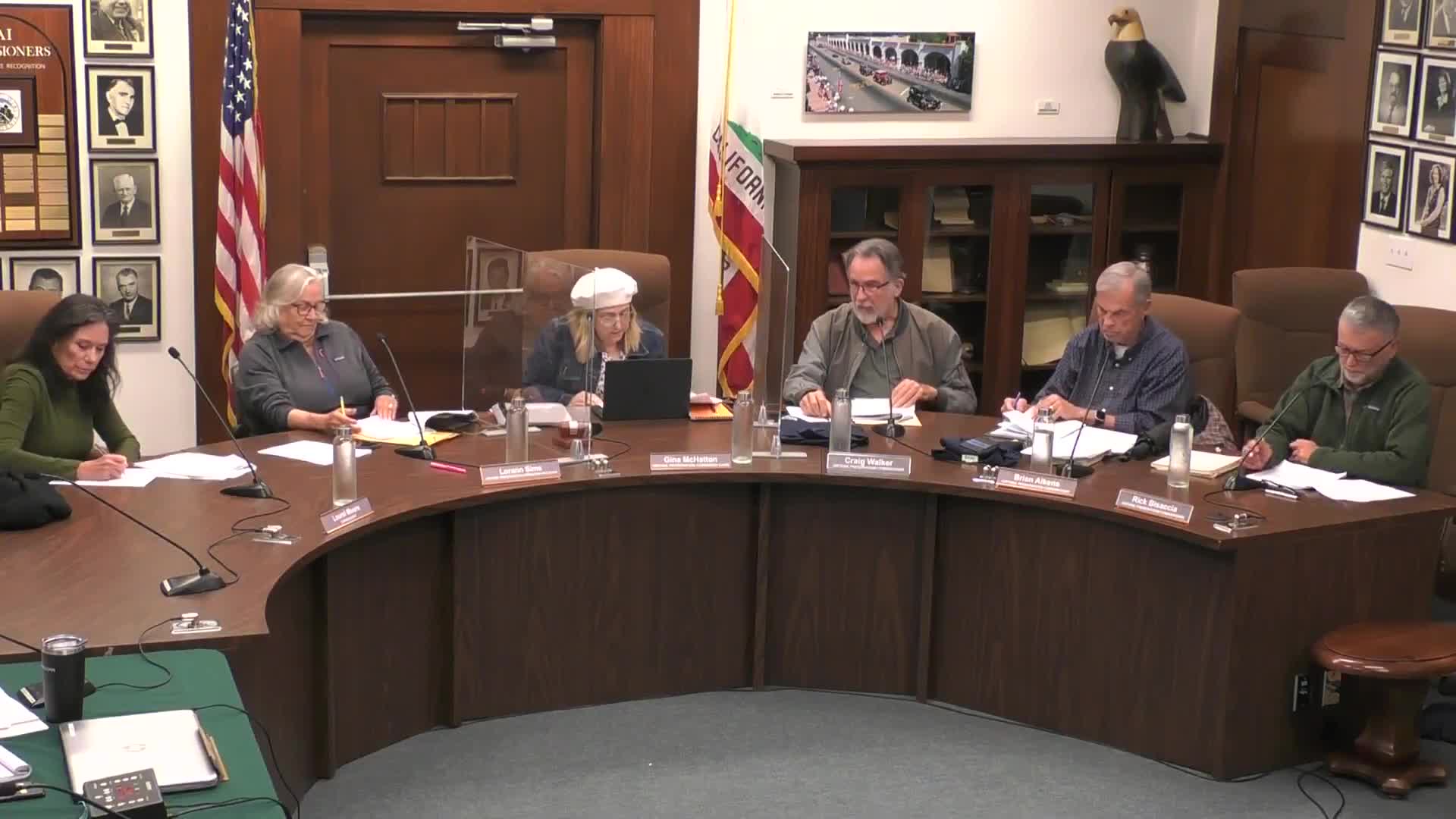 Ojai HPC suspends three-minute speaking timer, approves minutes and advances Libby award idea