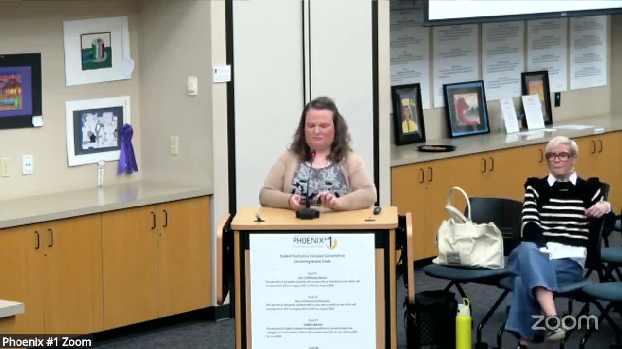 Parents urge Phoenix Elementary to redistribute pre‑K seats, expand full‑day services for children with disabilities