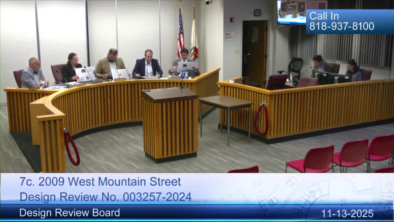 Glendale board sends West Mountain Street remodel back for redesign, citing heavy massing and street impact