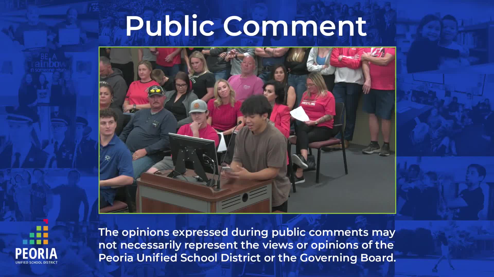 Hundreds of supporters urge Peoria Unified board to reinstate Liberty High coach amid allegations