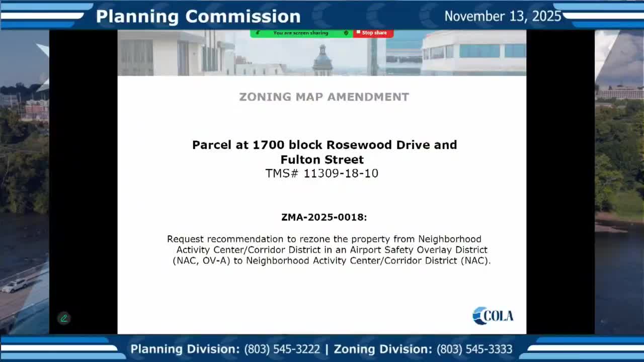 Planning commission backs rezoning at Rosewood Drive to allow apartments