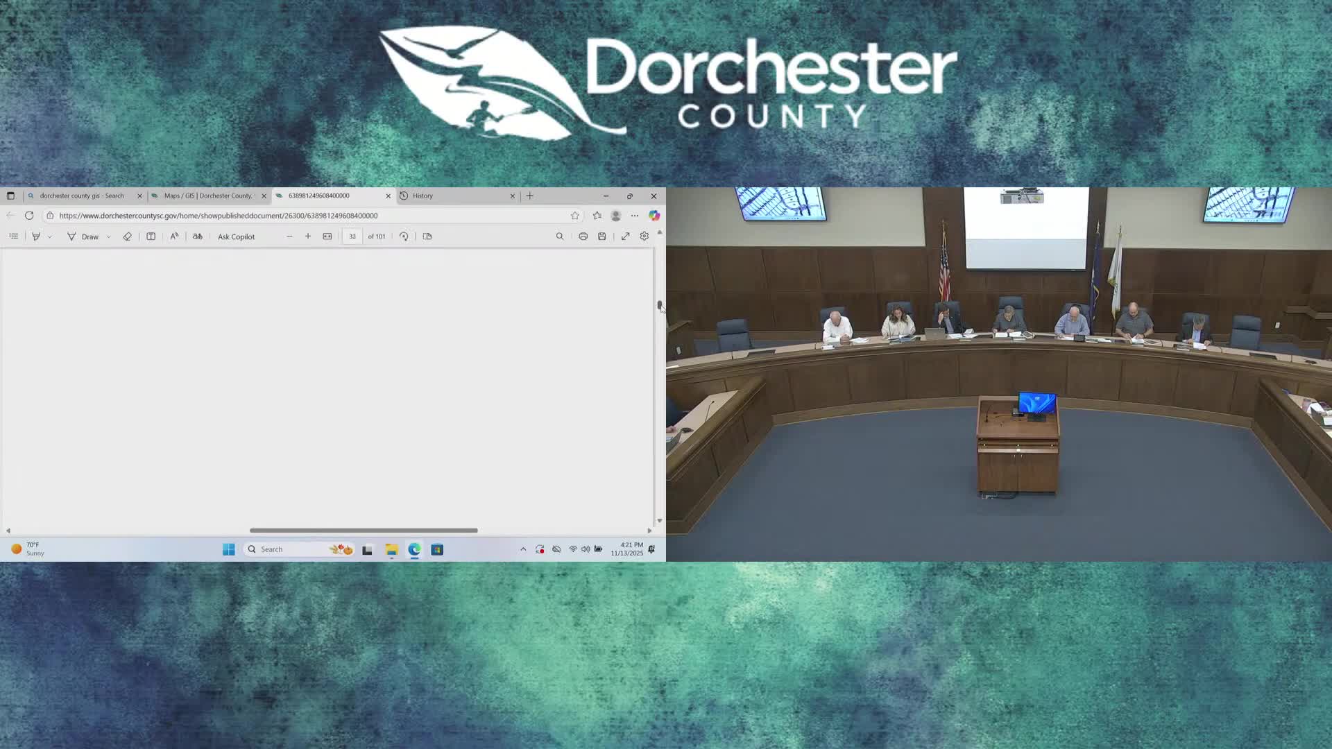 Commission approves rezoning for mulch‑yard staging site north of I‑95 in Reevesville