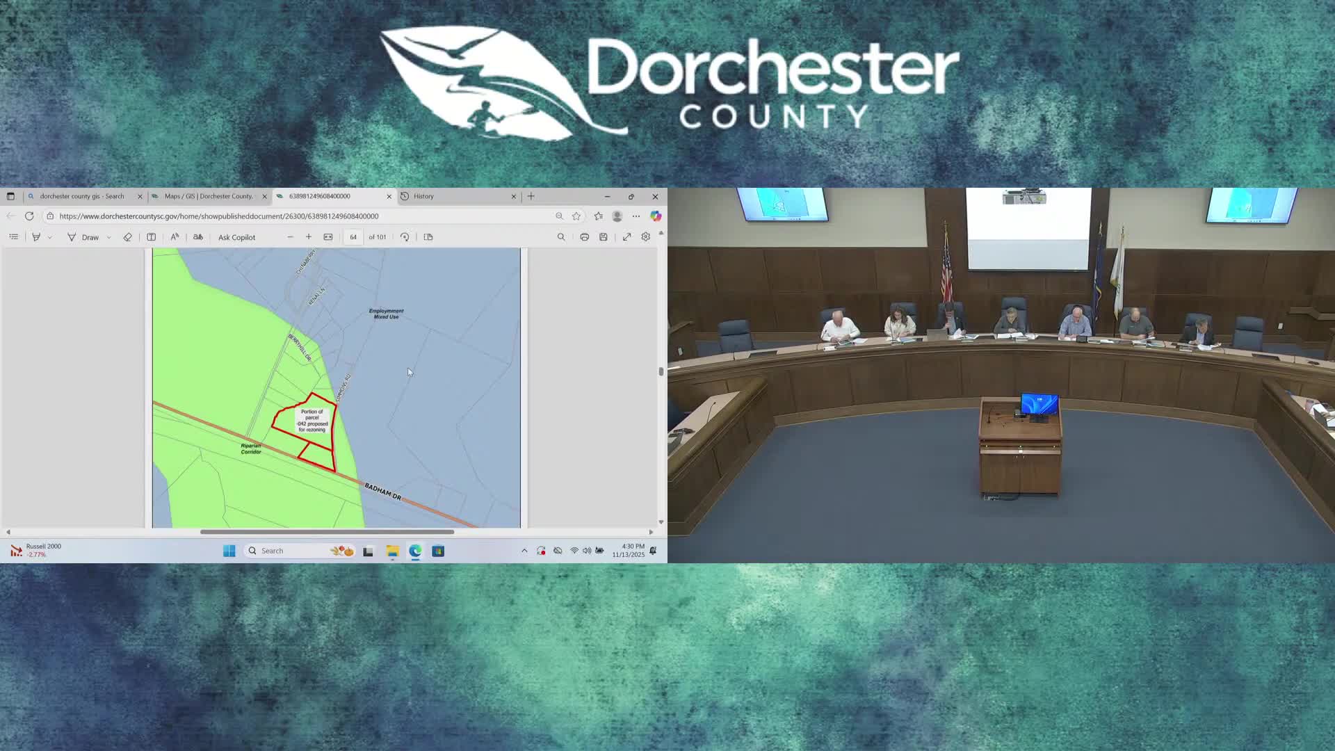 Commission disapproves Highway 17 preliminary plat until secondary access easements are secured