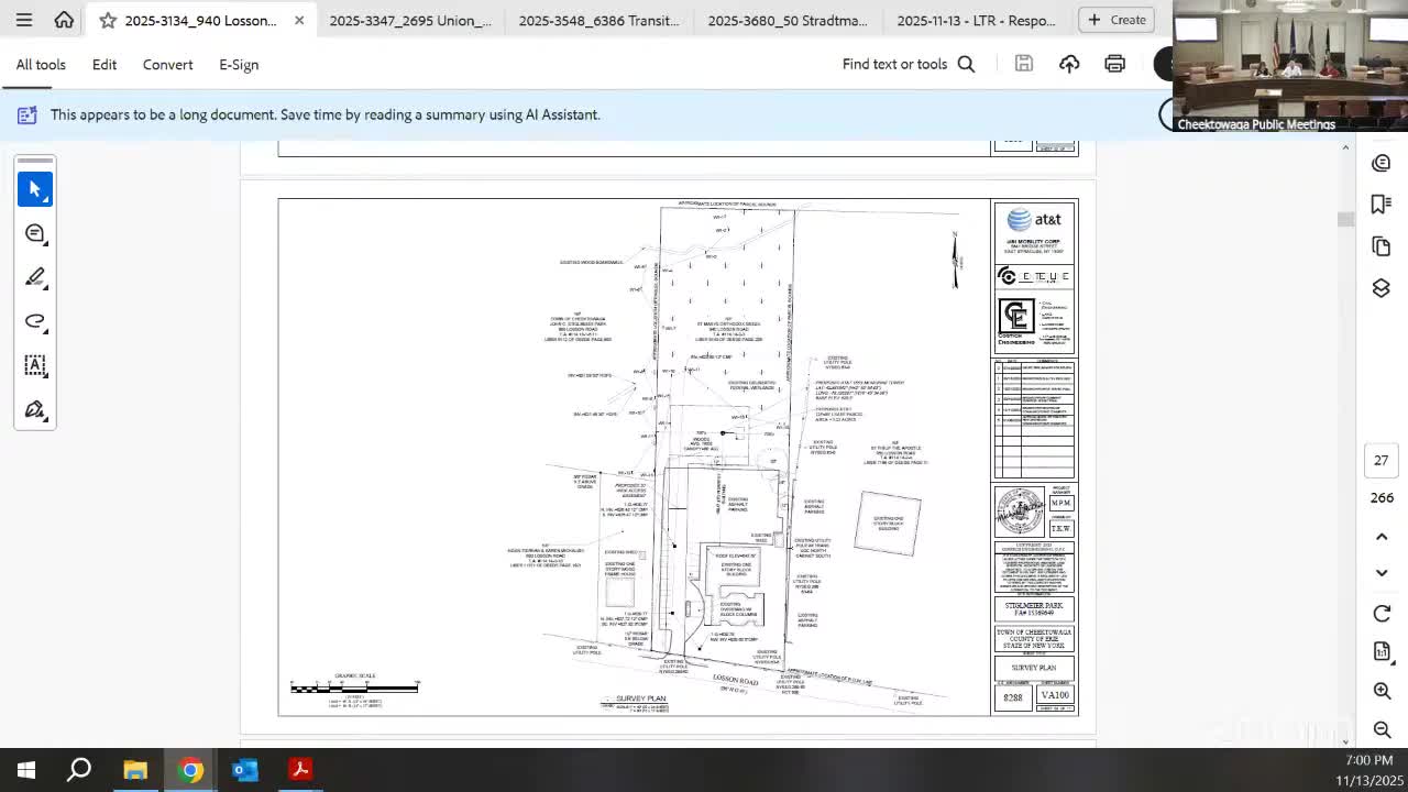Cheektowaga planning board tables AT&T monopine proposal at Saint Mary's Church pending DEC wetland review
