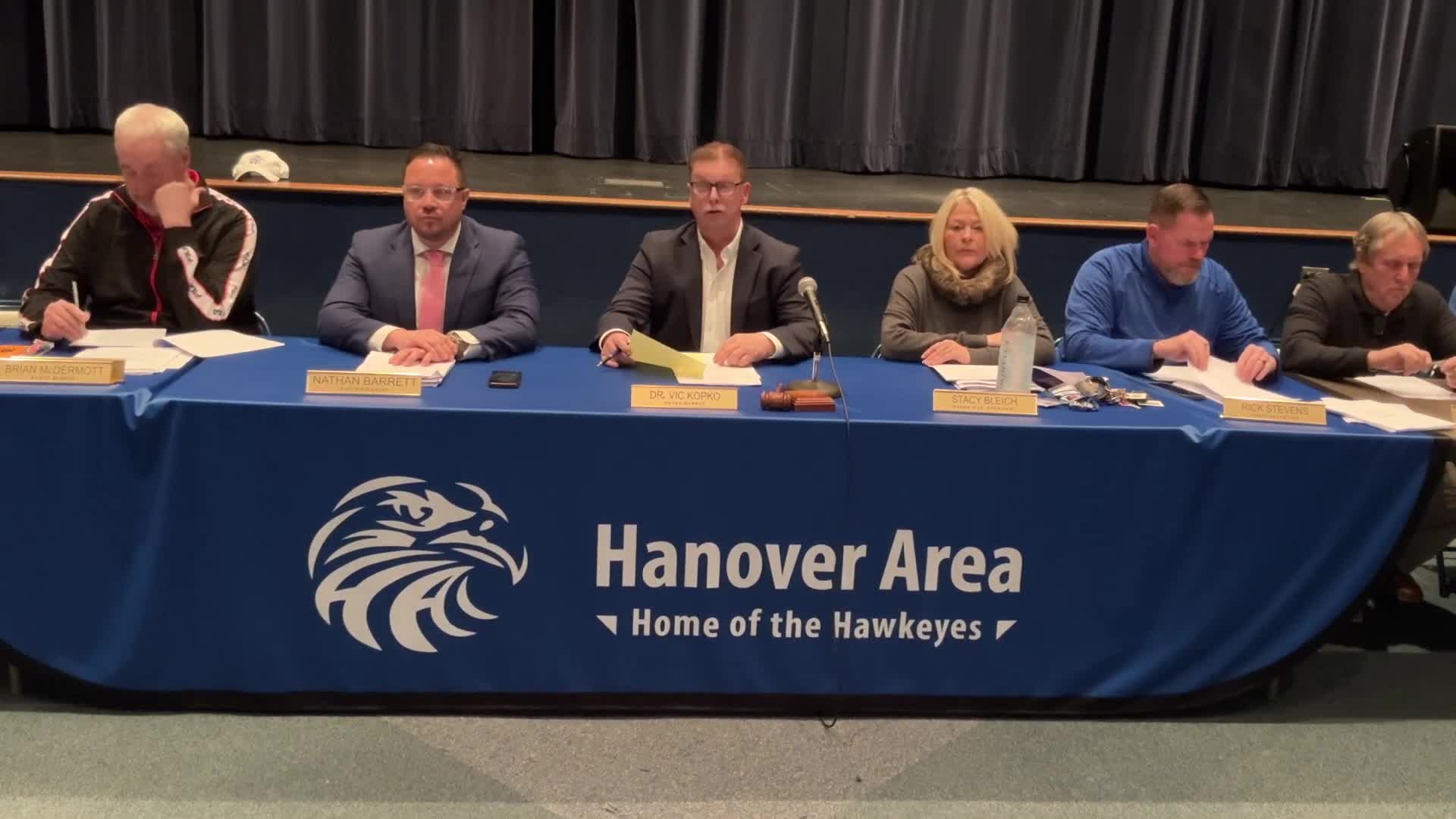 Hanover Area School District swears in Daniel Malloy as superintendent; he emphasizes 'love our kids'