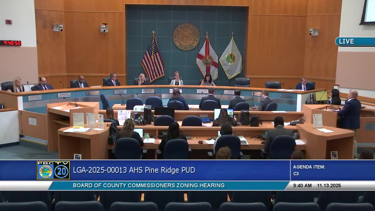 Palm Beach County eases income restrictions at Pine Ridge Apartments; board approves matching covenant