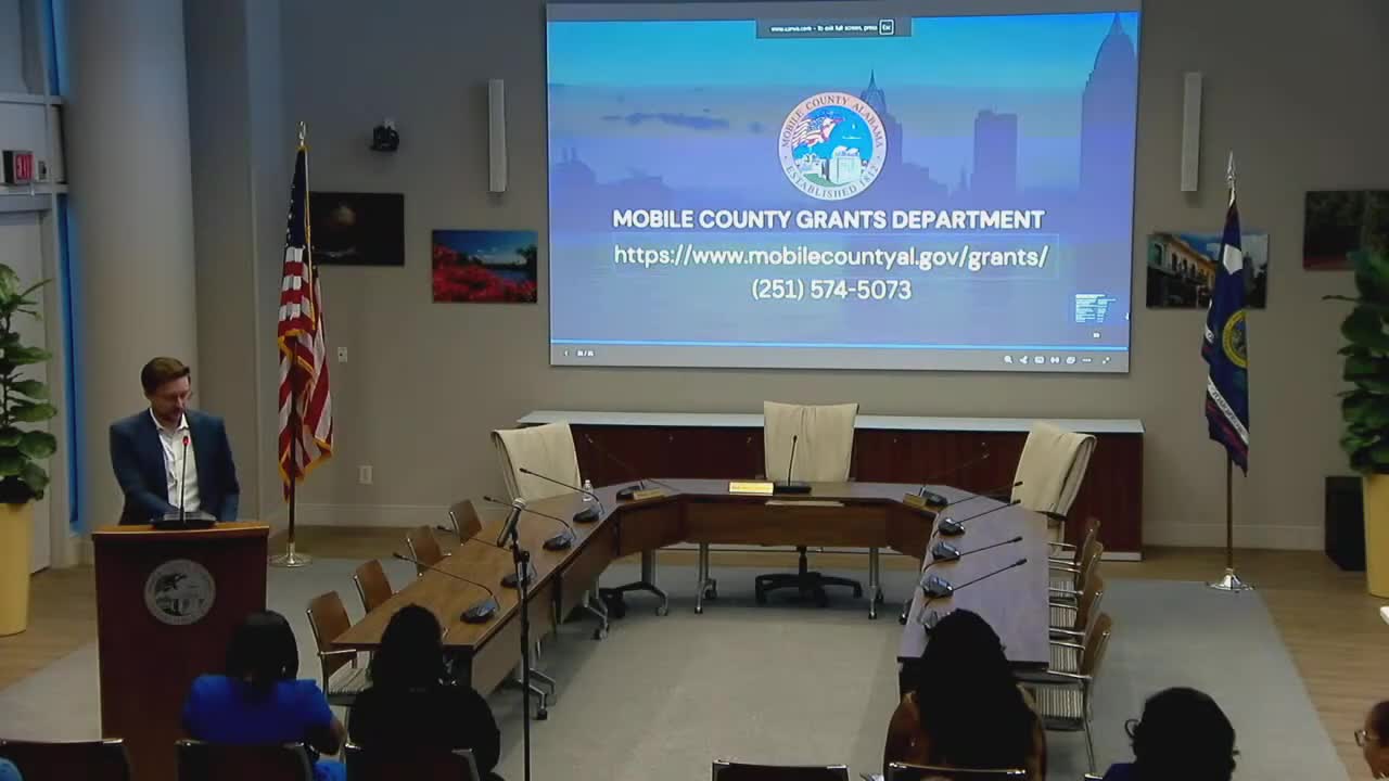 Mobile County opens 2026 HUD action-plan public hearing; CDBG applications to be posted Nov. 25