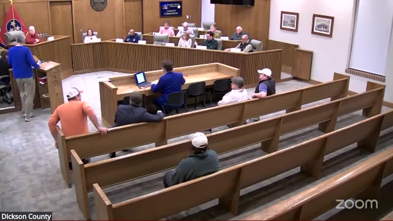 Dickson County mayor urges measured economic development, highlights higher‑paying recruitment