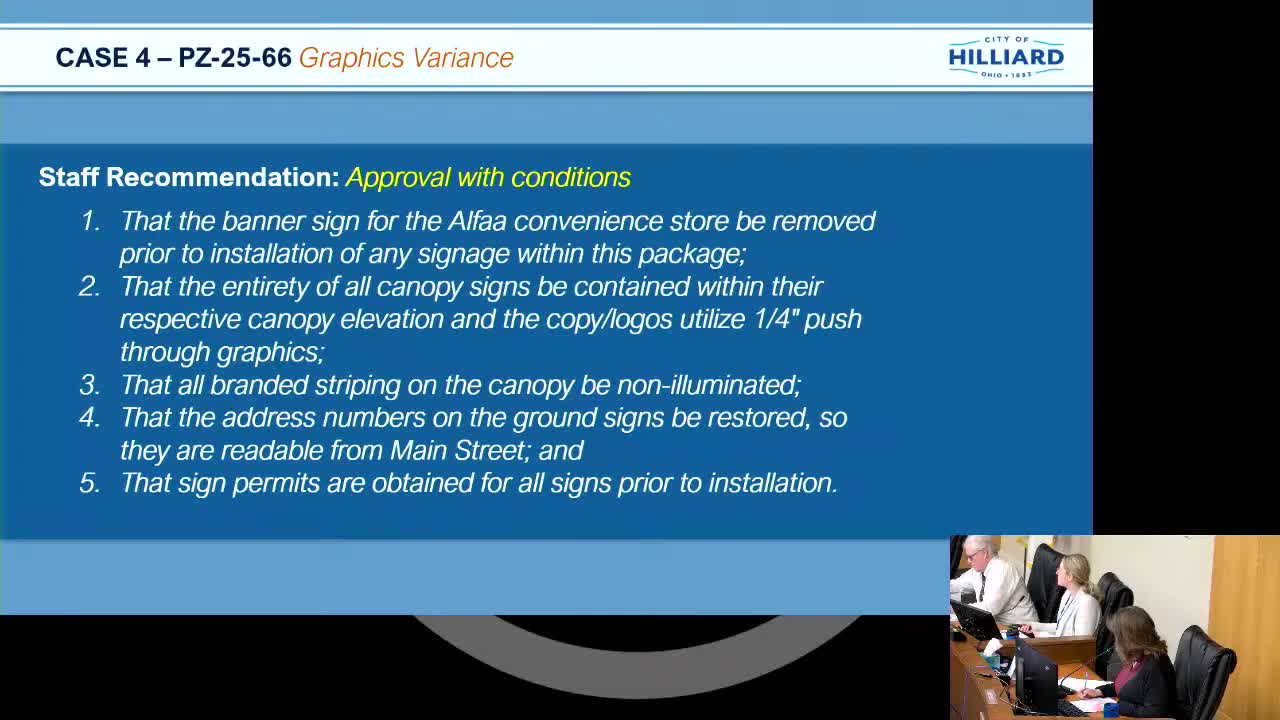 Old Scratch Pizza’s TruePoint building and projecting sign approved with conditions