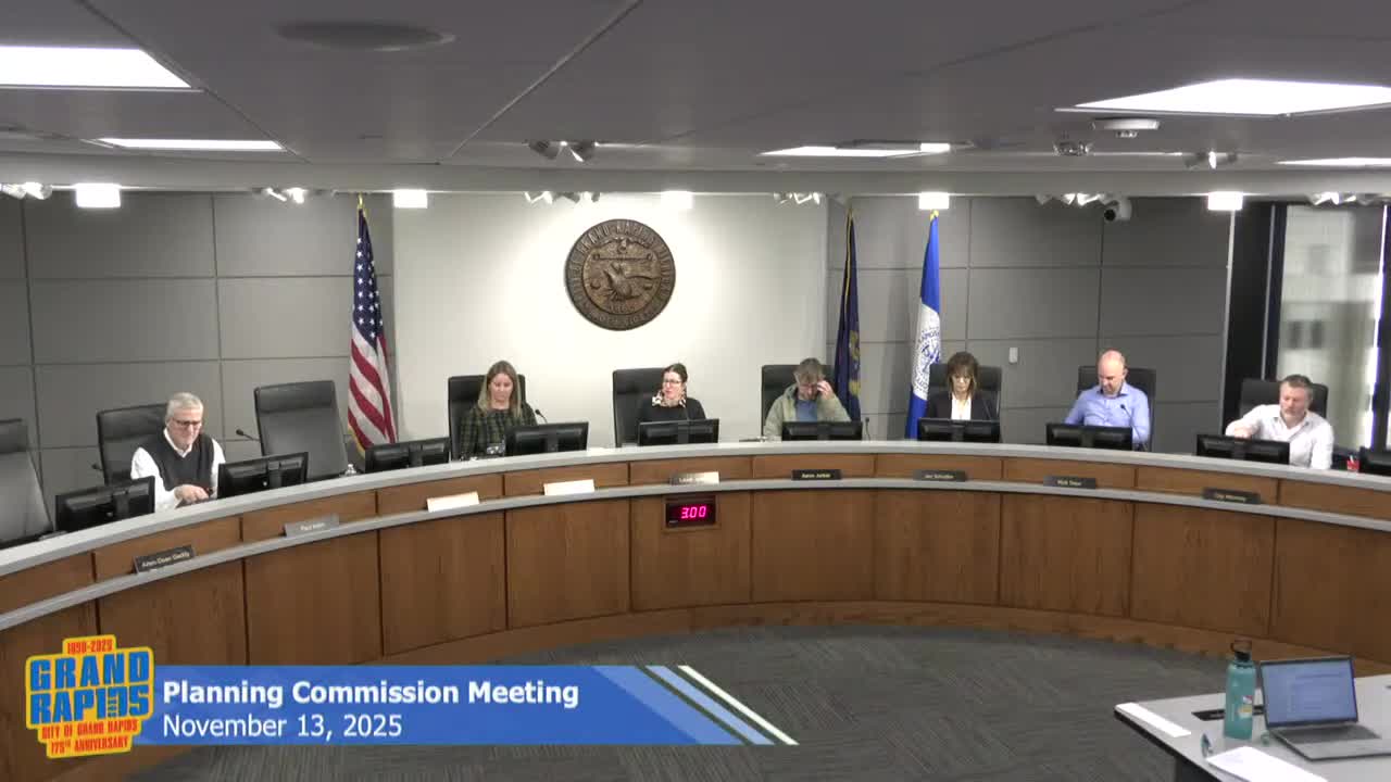 At-a-glance: other Planning Commission actions on Nov. 13, 2025