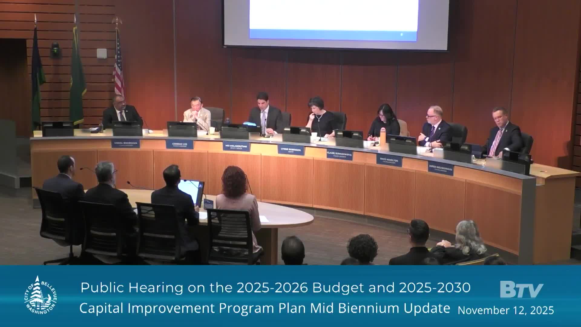 Bellevue council directs mid‑biennium budget finalization, allocates $600,000 for food, legal and housing aid