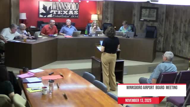 Winnsboro airport to move AWOS; project cleared for 2026 pending environmental sign-off