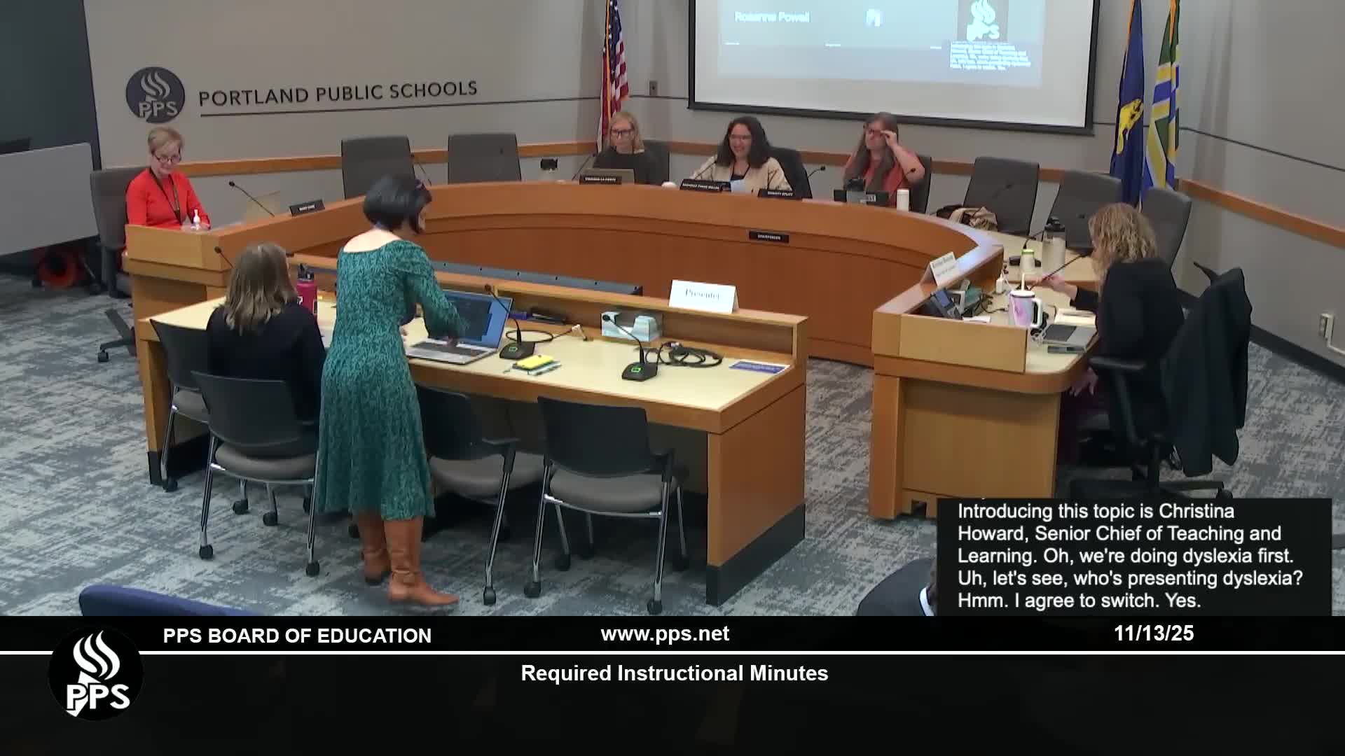 PPS says its K–5 curriculum aligns with science of reading; staff outline dyslexia screening and teacher training progress