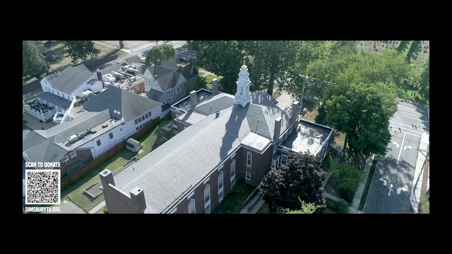 Simsbury Community Media asks viewers for donations in short public announcement