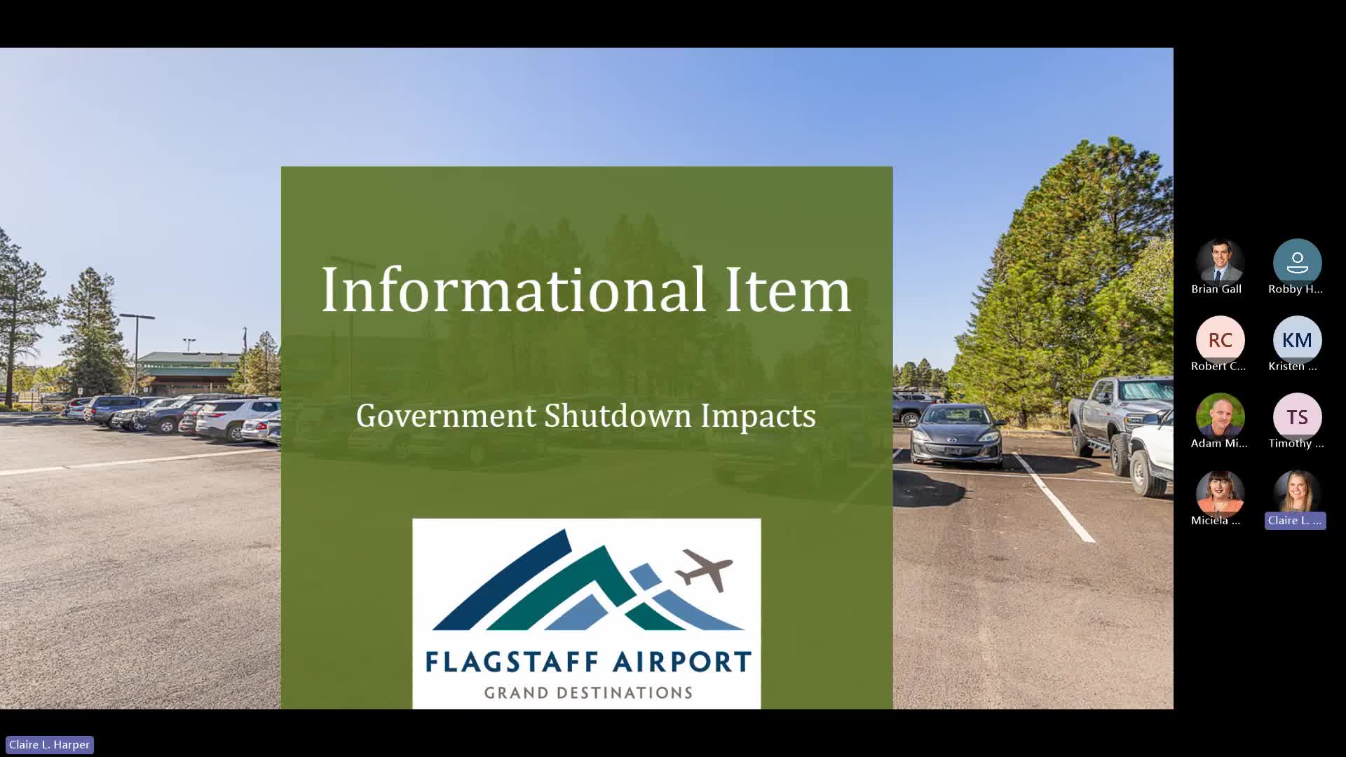 Flagstaff airport reports 16% cancellation rate during federal shutdown; staff expect gradual recovery