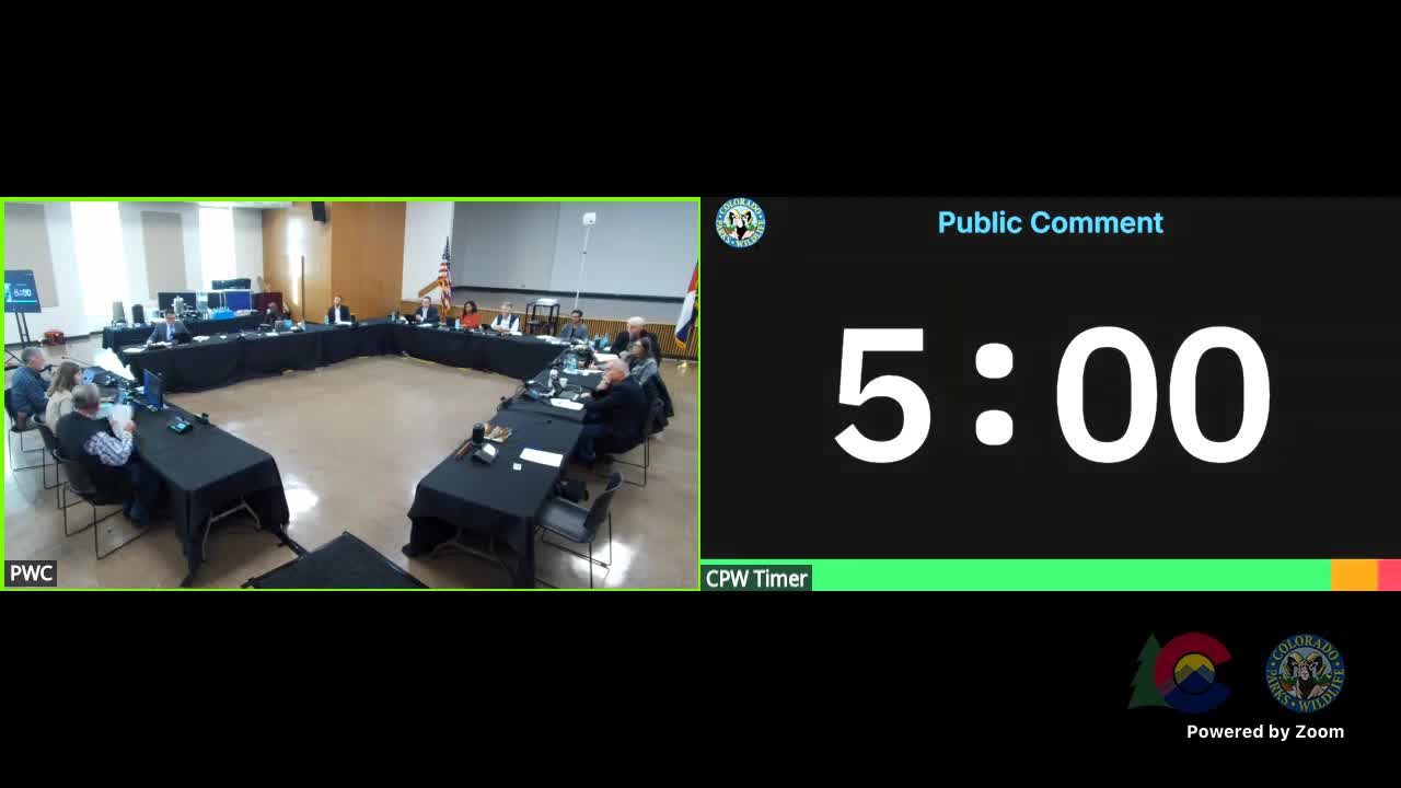 Fur‑bearer policy, commercial fur‑sale petition draw sustained public comment