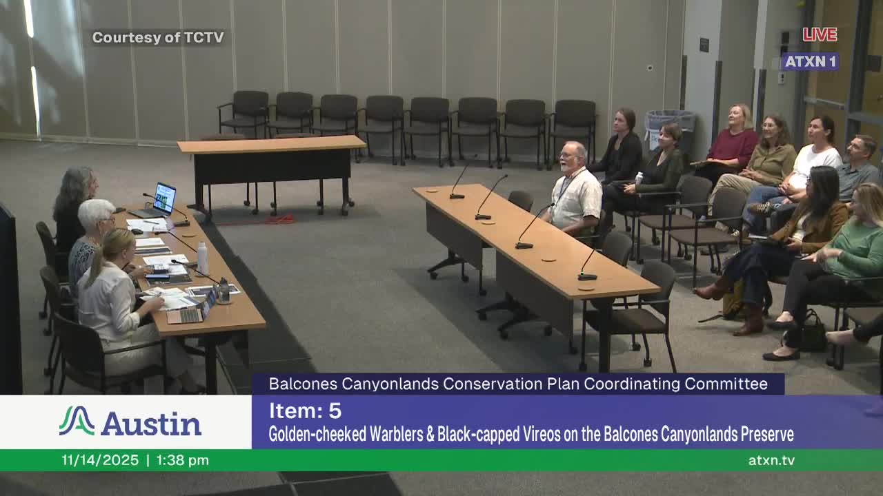 City, county biologists report mixed 2025 breeding results for golden-cheeked warblers and black-capped vireos