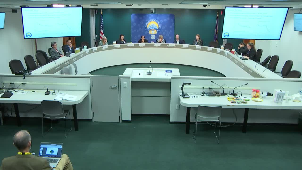 HFSC cites firearms examinations as primary remaining bottleneck, seeks training vendors and hires