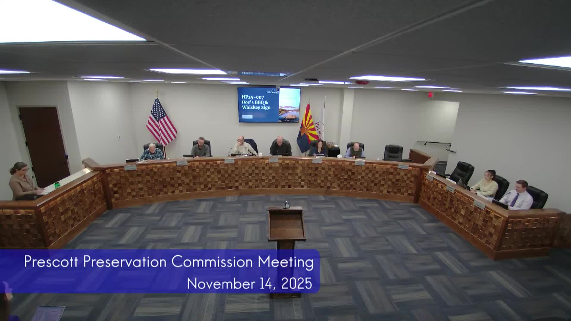 Prescott commission approves Doc's Barbecue sign and outdoor renovations, allows removal of city planters