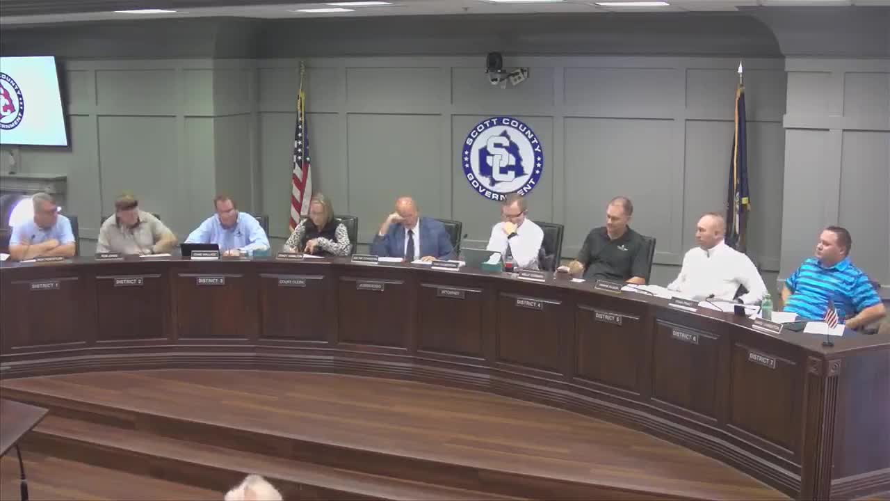 Scott County approves first reading of RV campground zoning ordinance with amendments after extended debate