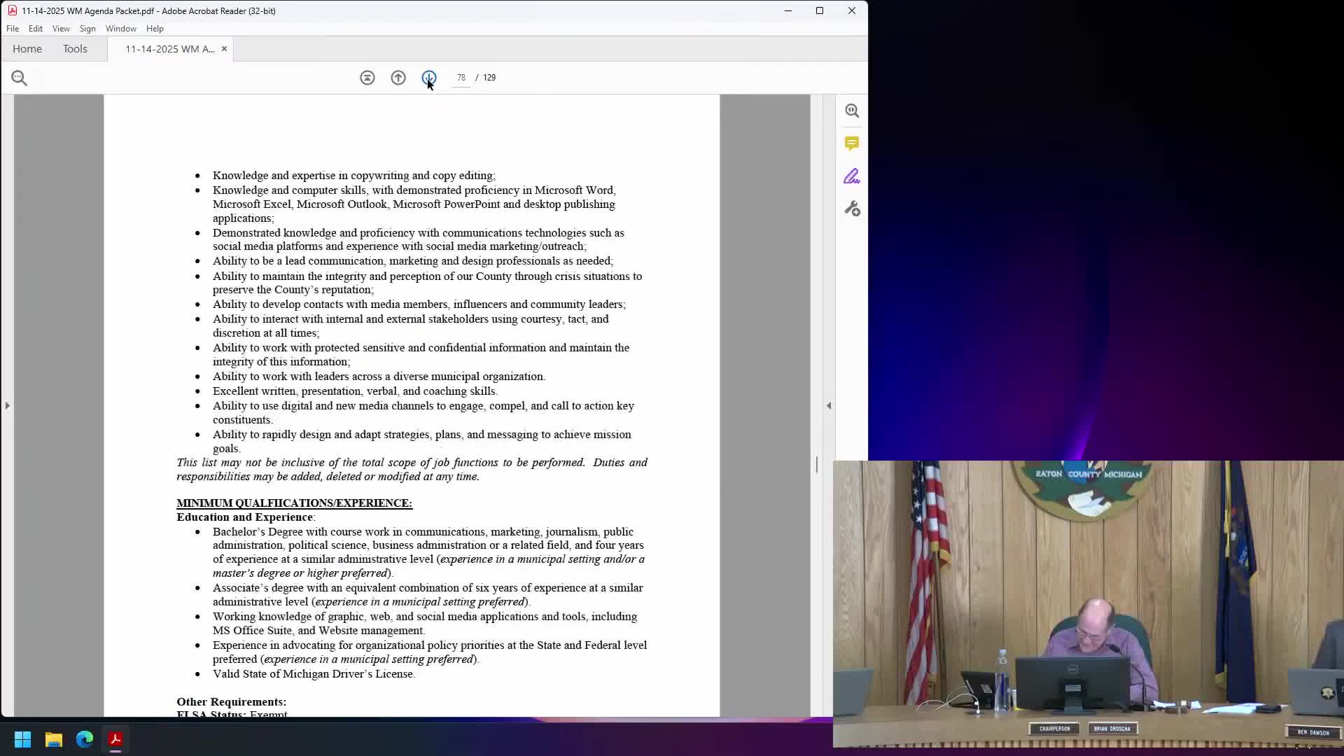 Eaton County administration proposes cash injection and amortization extension to tackle pension shortfall